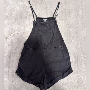 Billabong Charcoal Gray overalls